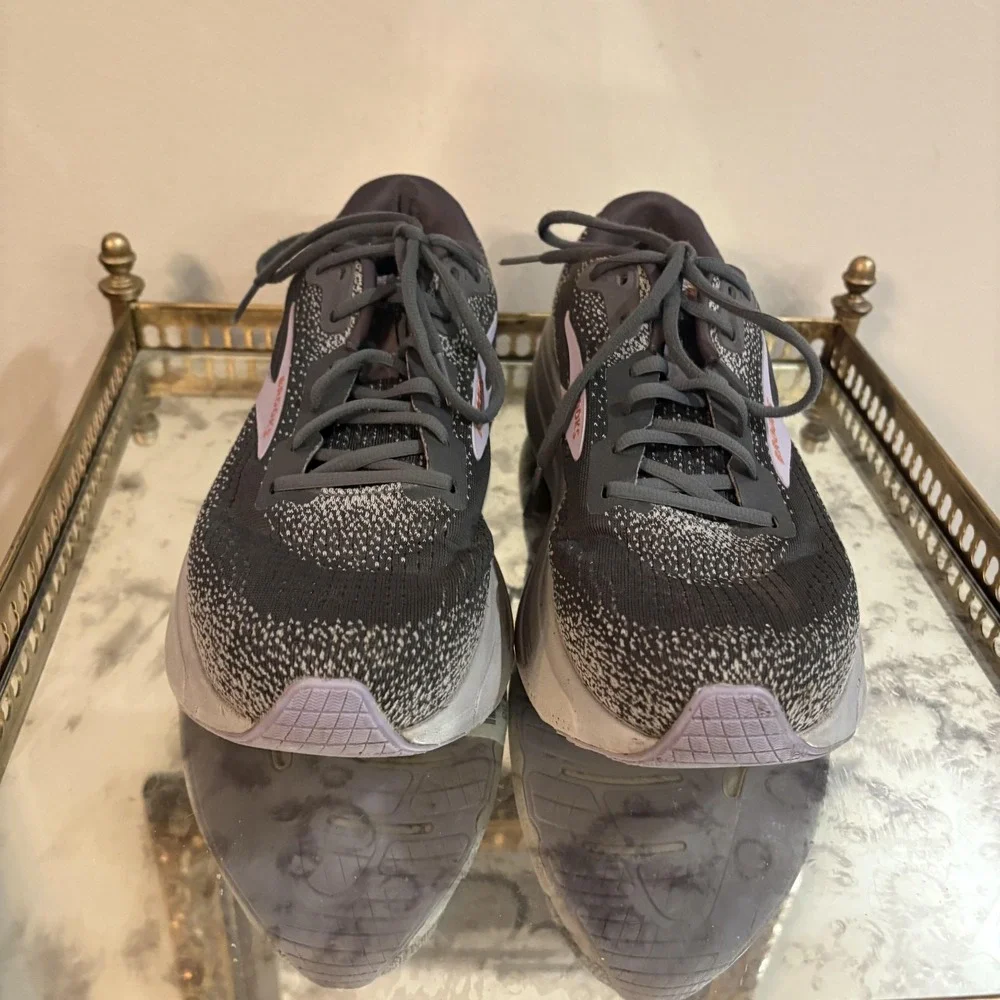 Brooks Hyperion Max Shoes‎ Women 11 Gray Running Training Cushion 1204201B005